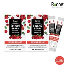 [본네] 프리미엄 링곤베리 퓨레 글루타치온 2개월(14포*4박스), 단일속성