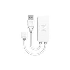 RGB컨트롤러 스마트 Tuya 와이파이 RGB LED 컨트롤러 DC 5V-24V 아마존 알렉사 구글 음성 iOS/안드로이드 앱 제어 스트립용 / USB 인터페이스, 1.USB Interface White, 1개