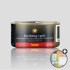 후새 고양이 습식사료 주식 튜나 치킨 파우치 캔, 후새 치킨젤리 캔 + 우리집상전 사은품, 30개, 80g