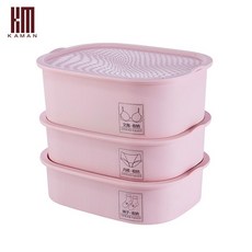속옷 보관함 가정용 쓰리 피스 커버 플라스틱 옷장 브래지어 속옷 양말 마무리 보관 보관함