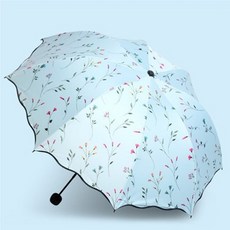 가벼운 초경량 양우산 꽃무늬 양산 우산 겸용 우양산