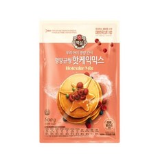 CJ제일제당 백설 영양균형 핫케익믹스 800g x12개, 12개