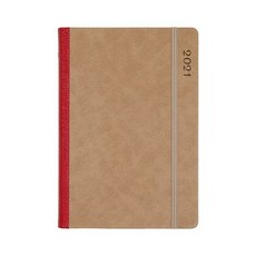 판촉물 도매 200개/2021 AP10 양장다이어리 25절 베이지 레드 다이어리 양장다이어리/학원학교 병원 교회, 기본수량200개 구매, 배송요청사항기재or메일발송