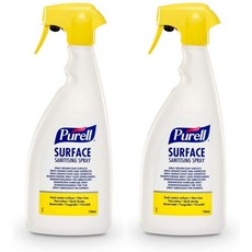 Purell 퓨렐 Food Industry Surface Sanitising Spray 살균 항균 소독 탈취 다목적 스프레이 750ml 2팩