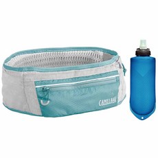 카멜백 울트라 벨트 가방 + 퀵 스토우 플라스크 500ml 세트, Aqua Sea Silver(가방)