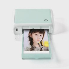 프린터기 미니 포토프린터 스티커 사진기 포토 휴대용 사진 인화기 클러치백 미니백 손가방, MT53 블루투스 포토 프린터