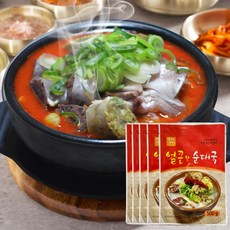 창구식품 얼큰한순대국x5봉, 500g, 5개