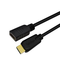 케이블메이트 기본형 골드 HDMI 연장 케이블 (v2.0 1.2m), 1.2m, 1개