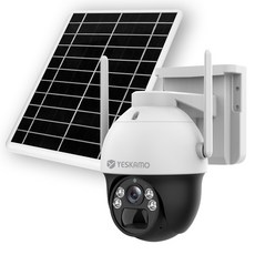 YESKAMO 예스카모 400만화소 증설용 가능 대용량 배터리형 무선 CCTV 카메라 솔라패널 세트 배터리형 카메라 태양패널 세트