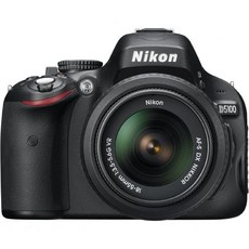 니콘 D5100 16.2MP CMOS 디지털 SLR 카메라 3인치 변각 LCD 모니터(본체만 해당), With 18-55mm Lens_Standard Pac - 니콘d5100