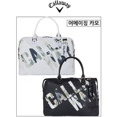 [한국캘러웨이골프] 어메이징 카모 보스턴백, 화이트
