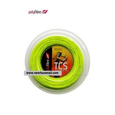 뉴페이스 폴리화이버 테니스스트링 TCS 1.20 1.25(형광), 1.25