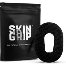 덱스콤 G6용 스킨 그립 MAX 접착 패치10Pack) 깨지지 않음 익스트림 CGM 테이프 지속적인 포도당 모니터 보호탄), Black, 10개