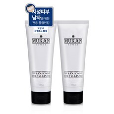 무칸 옴므 딥 클렌져, 150ml, 2개