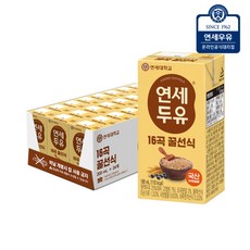 [연세대학교연세두유] 연세두유 16곡 꿀 선식 두유 24팩, 상세 설명 참조, 상세 설명 참조
