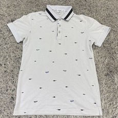 와이드앵글 반팔 카라넥 티셔츠 95 중고명품 구제