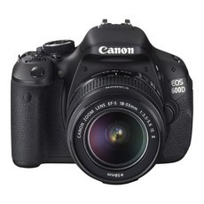 캐논 정품 EOS 600D+18-55mm 렌즈+16GB 메모리 K