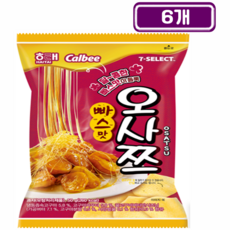 PB 해태 오사쯔 빠스맛, 6개, 50g