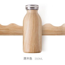모슈쉐이커텀블러 mosh 우드스타일 런온 보온보냉 수영텀블러 350ml, 우드