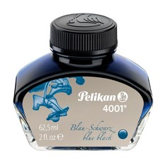 펠리칸 4001 병잉크(62.5ml), Blue Black, 1개