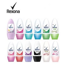 렉소나 REXONA 데오드란트 땀냄새제거 deodorant roll 50 ml x 2개, 인비지블드라이, 1세트, 50ml