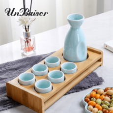 UNBAISER 도쿠리 사케잔 7종 세트 도자기 술잔 N1212NJ724, UNR-012, 1개