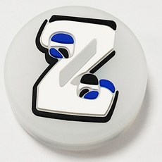 진동 방지 충격 흡수 테니스 라켓 패드 26 영문 글자 귀여운, 1개, 07 style Z