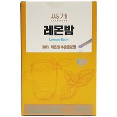 쌍계명차 레몬밤 추출분말 1g*50입, 없음, 상세설명 참조