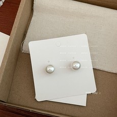 12mm진주귀걸이만들기