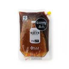 아워홈 오리엔탈드레싱 2kg, 4개, 2L