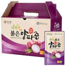 정도원 산청애 붉은양파즙 100ml 50개, 100ml × 100개