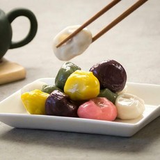 아리울떡공방 [아리울떡공방] 굳지않는 모듬 달콩 수제 깨송편 1kg, 1개