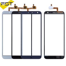 Oukitel c8 터치 스크린 터치 스크린 디지타이저 유리 패널 터치 lcd 교체 부품 + 도구없이 센서, 1개, Blue No Tools^0