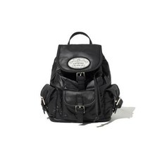 라츠유 LOTSYOU Nostalgia chubby Backpack Black