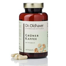 Body Attack Sports Nutrition 다이어트보조제 덴마크 단기간 속편한다이어트Dr. Oldhaver 그린 커피 캡슐 120 팩 에너지 대사를위한 비타민 C가 함유 된 그린 커피 추출물 품질의 독일 산-48897, 단일옵션, 단일옵션