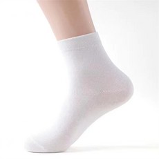 일회용 면양말 남녀공용 무지 100켤레, 프리미엄 블랙 발목