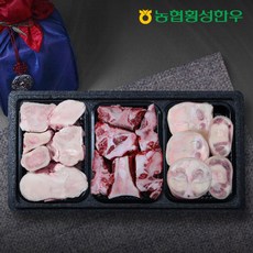 [농협횡성한우] 어사품 횡성한우 사골 보신세트 2.4kg (사골700g+우족700g+소뼈1kg), 1개