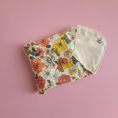 [DIY키트 패키지](동영상설명) 꽃원단 면생리대만들기 속지일체형 면100% DIY 키트