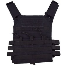 전술조끼 야외 전술 플레이트 캐리어 사냥 Airsoft 스포츠 페인트 볼 보호 군사 바디 갑옷 장비 4 색 사냥 경주 작전 베스트, 싱글 사이즈, 러시아, 검정