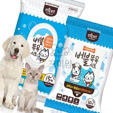 꼬미얌 목욕시트 10P 애견시트 애견용품