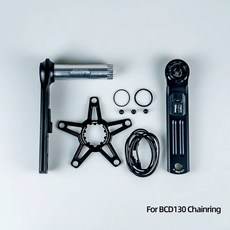 ZRACE MAGENE 양면 파워 미터 RX 크랭크셋 자전거 부품 1/2X10 11/12 속도 크랭크 암, 170mm, For BCD110