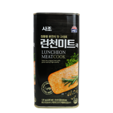 사조 런천미트쿡 1.81kg 대용량/ 부대찌개햄/ 업소용, 1개