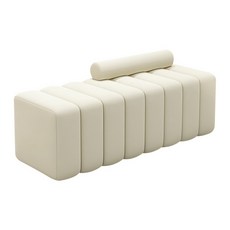 등받이없는 쇼파 벤치 모던 클래식 라운지 스툴 롱벤치 현관 긴소파, 블랙 100X40X42cm