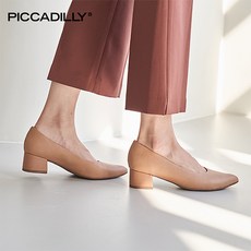 [PICCADILLY] 피카딜리 739026-1 펌프스_카푸치노(4.5cm) - 피카비