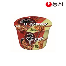 [ 킹스랜드 ] 농심 신볶게티 큰사발 107g / 신라면 볶음면 & 짜파게티의 만남!!, 4개, 4개