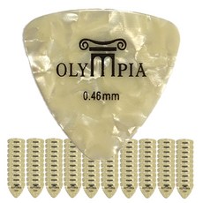 Olympia CELLULOID TRIANGLE 셀룰로이드 삼각 통기타피크 0.46mm 100개, 단품