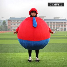 CHMUYIL 무도회 공연 연극 파티 코믹 캐릭터 인형 의상 엽기 캐릭터 공연 의상 성인 개그 뚱보 소품 행사용