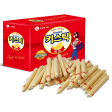 롯데웰푸드 키스틱 치즈맛 소시지, 1.5kg, 2개