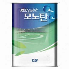 KCC 우레탄 1액형 중도 모노탄 회색 녹색16KG, 스포탄 하도 14L, 1개