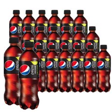 라임 펩시콜라 제로 500ml x 20펫 박스, 210ml, 20개